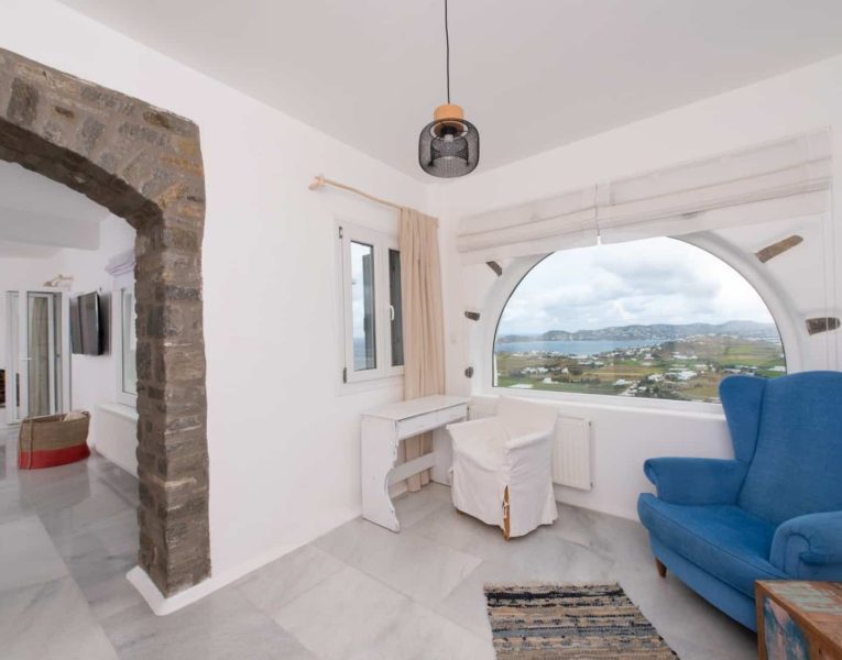 Villa- Coco Complex -Paros-by-Olive-Villa-Rentals-living-room