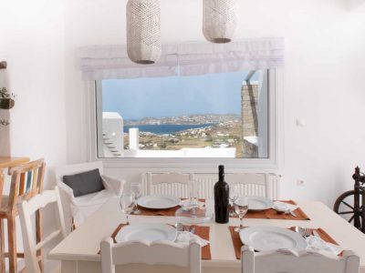 Villa- Coco Blue -Paros-by-Olive-Villa-Rentals-dining-area