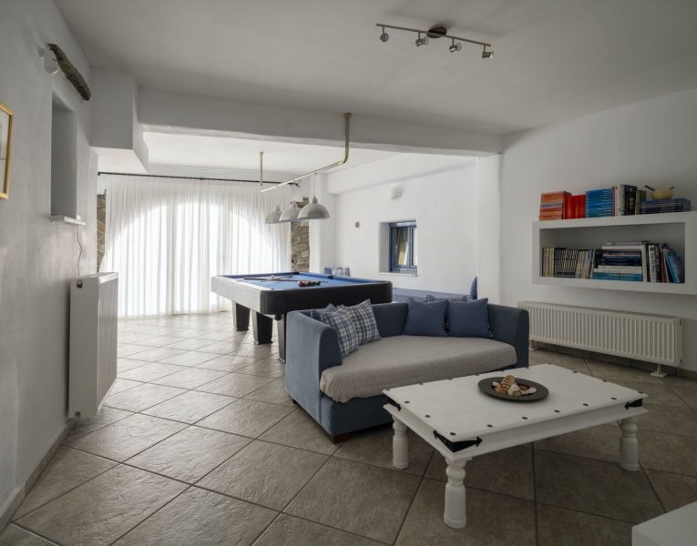 Villa-Intime-Paros-by-Olive-Villa-Rentals-games-room