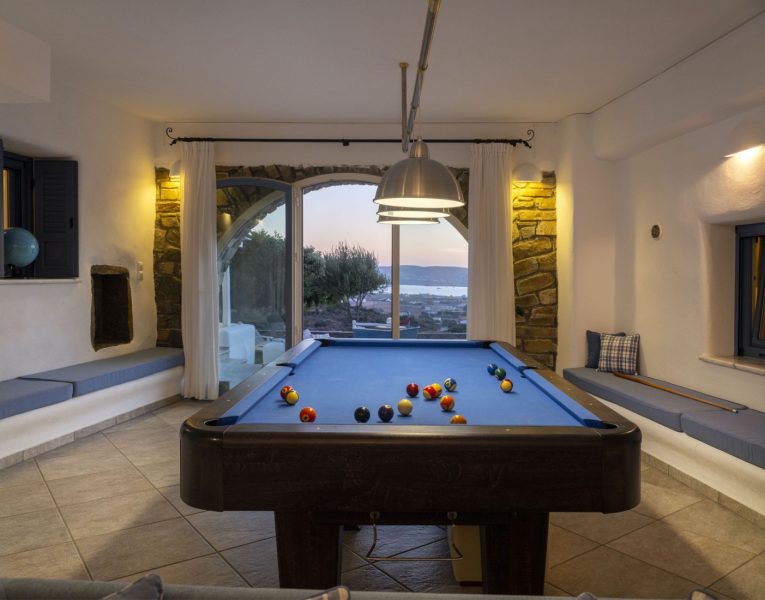 Villa-Intime-Paros-by-Olive-Villa-Rentals-games-room