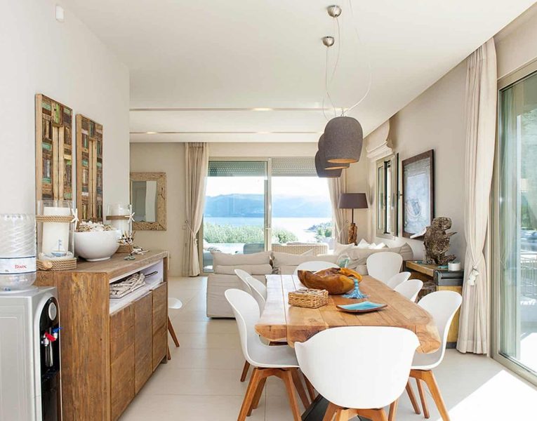 Villa- Cilegia-Porto Heli-by-Olive-Villa-Rentals-dining-area