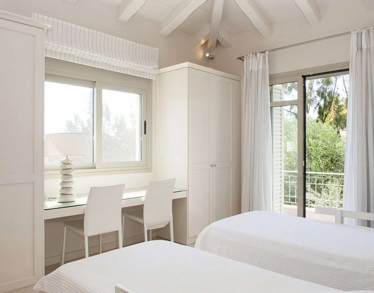 Villa- Cilegia-Porto Heli-by-Olive-Villa-Rentals-bedroom-upper-floor
