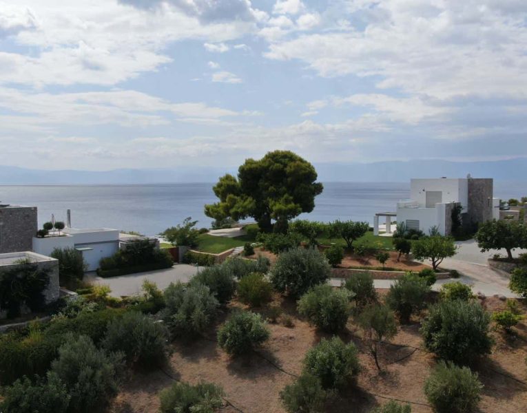 Villa- Hector & Artemis Complex -Porto Heli-by-Olive-Villa-Rentals-exterior-area