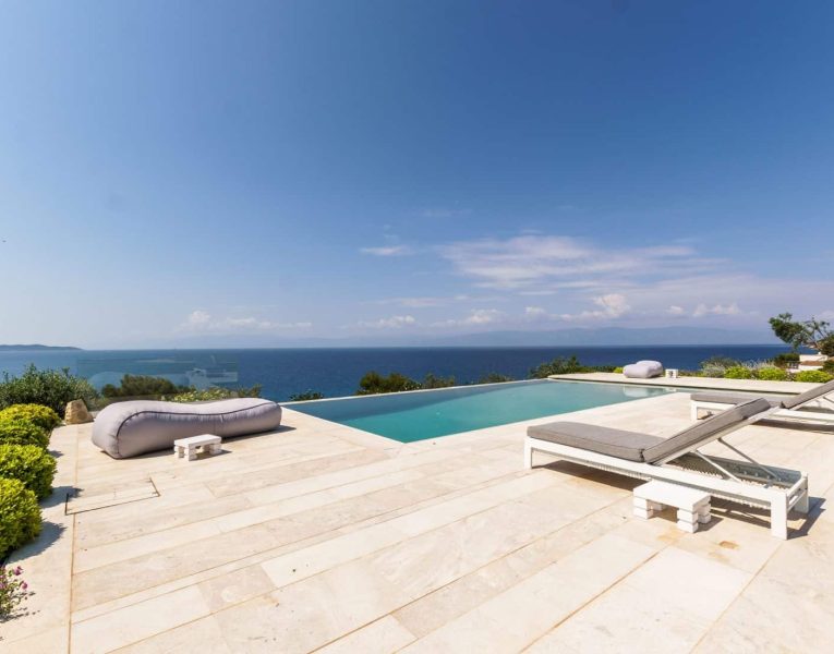 Villa- Hector & Artemis Complex -Porto Heli-by-Olive-Villa-Rentals-exterior-pool-area