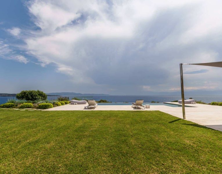 Villa- Hector & Artemis Complex -Porto Heli-by-Olive-Villa-Rentals-exterior-pool-area