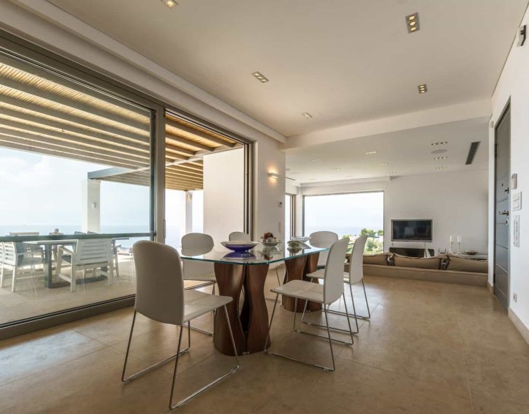 Villa- Hector & Artemis Complex -Porto Heli-by-Olive-Villa-Rentals-exterior-property-b-dining-room