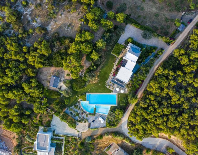 Villa- Magnolia -Porto Heli-by-Olive-Villa-Rentals-drone
