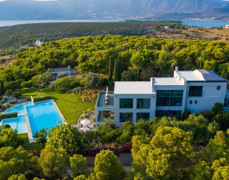 Villa- Magnolia -Porto Heli-by-Olive-Villa-Rentals-drone