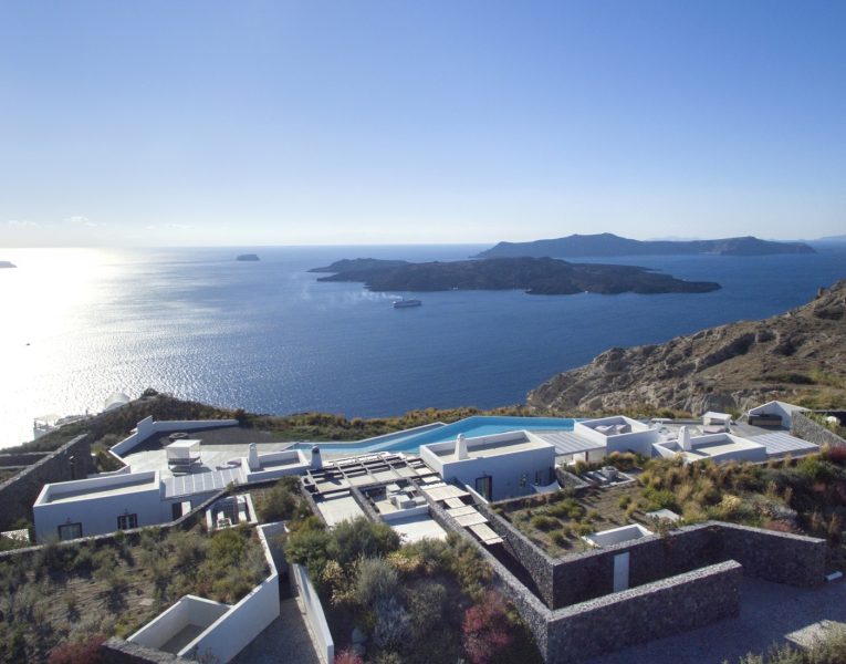 Erosantorini, an exquisite villa with sunset view, by Olive Villa Rentals