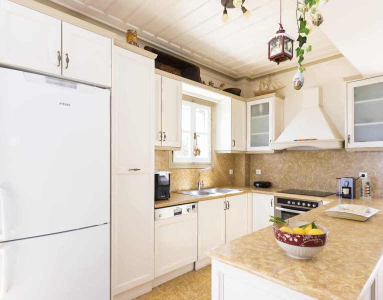 Villa- Lilium -Spetses-by-Olive-Villa-Rentals-ground-level-kitchen