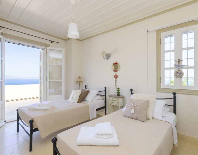 Villa- Lilium -Spetses-by-Olive-Villa-Rentals-upper-level-bedroom