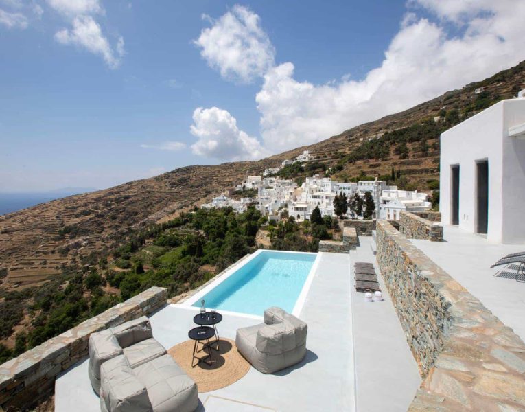 Villa- Serendipity-Tinos-by-Olive-Villa-Rentals-pool-area