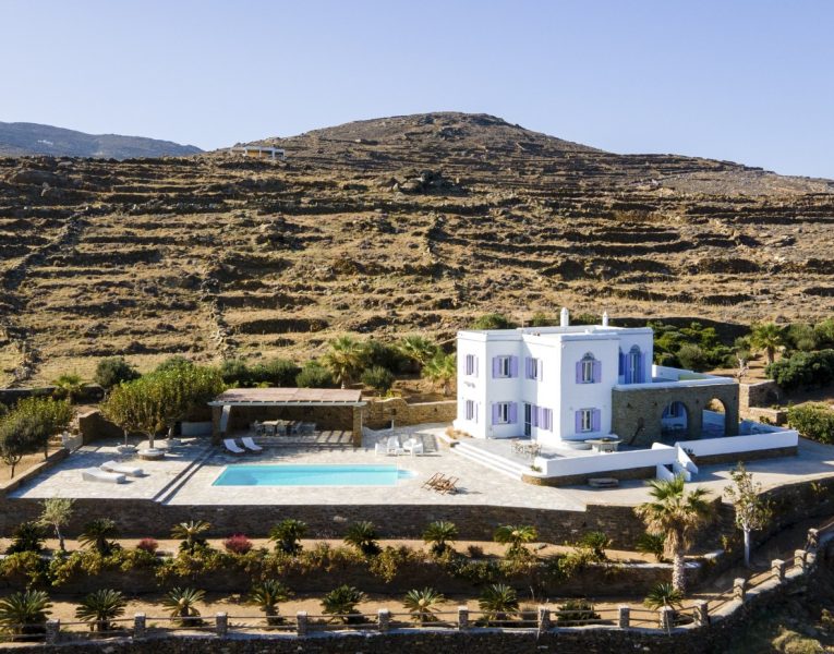 Villa Delia in Tinos by Olive Villa Rentals