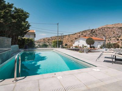 Villa Themis in Athens Greece, pool, by Olive Villa Rentals