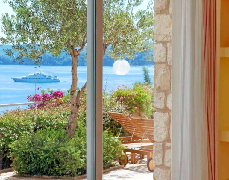 Villa Ligeia in Corfu Greece, sea view 2, by Olive Villa Rentals
