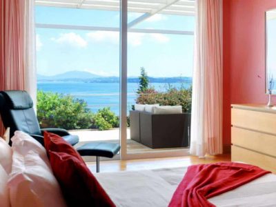 Villa Ligeia in Corfu Greece, bedroom 2, by Olive Villa Rentals