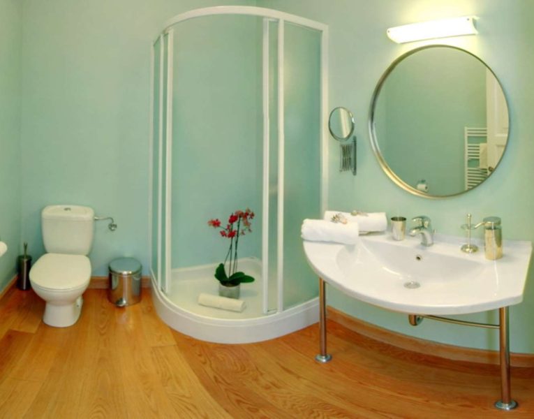 Villa Ligeia in Corfu Greece, bathroom 4, by Olive Villa Rentals