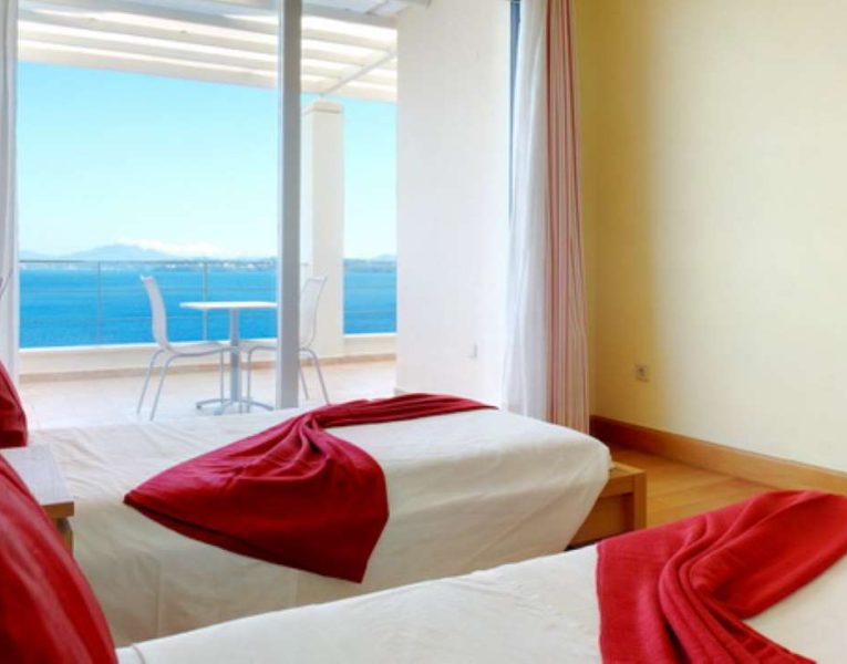 Villa Ligeia in Corfu Greece, bedroom 6, by Olive Villa Rentals