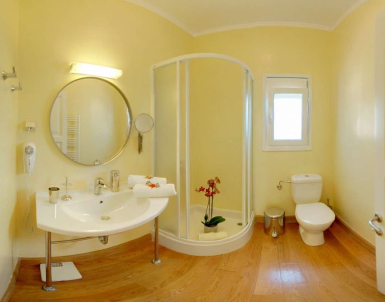 Villa Ligeia in Corfu Greece, bathroom 6, by Olive Villa Rentals