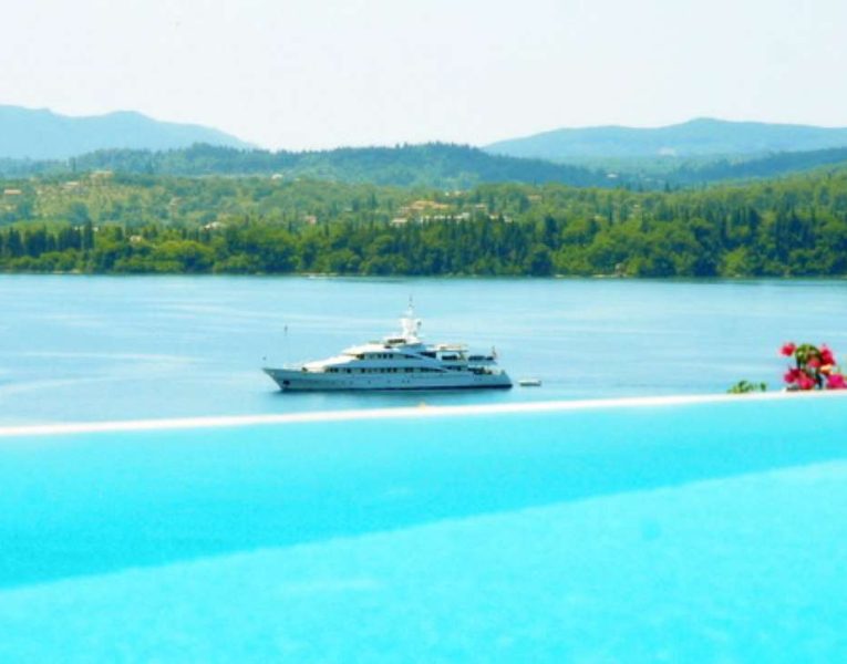 Villa Ligeia in Corfu Greece, sea view, by Olive Villa Rentals