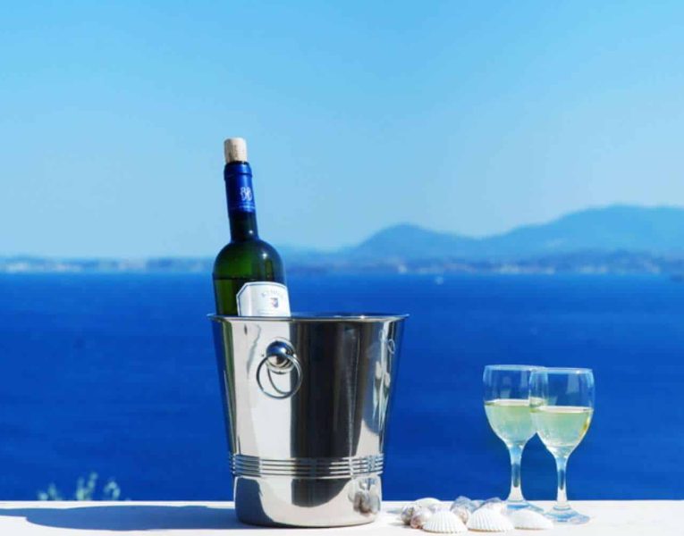 Villa Rhea in Corfu Greece, sea view, by Olive Villa Rentals