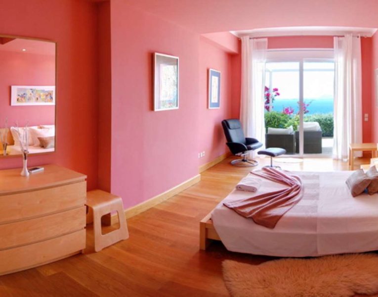 Villa Rhea in Corfu Greece, bedroom 2, by Olive Villa Rentals
