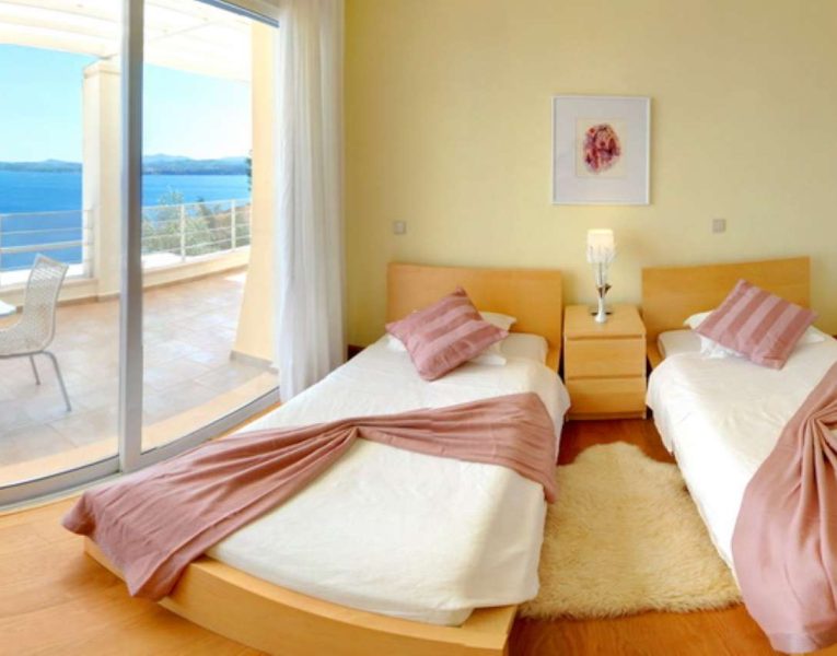 Villa Rhea in Corfu Greece, bedroom 6, by Olive Villa Rentals