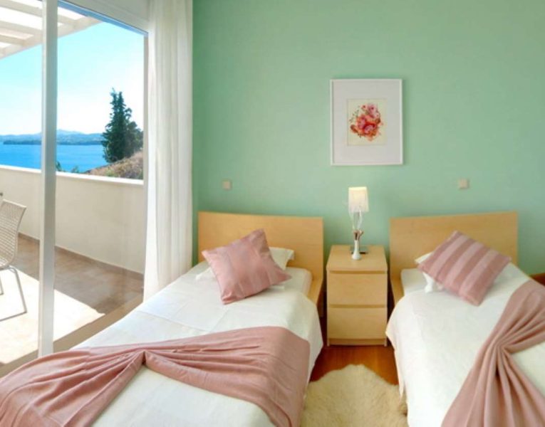 Villa Rhea in Corfu Greece, bedroom 8, by Olive Villa Rentals