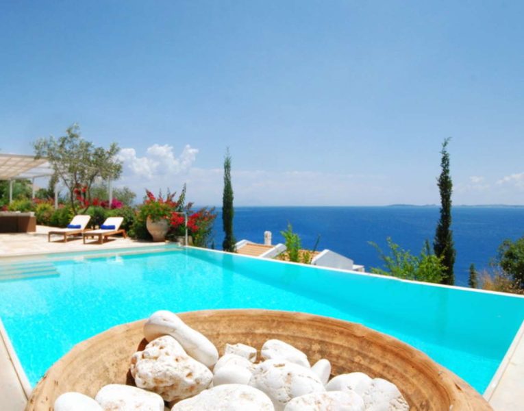 Villa Rhea in Corfu Greece, pool 4, by Olive Villa Rentals