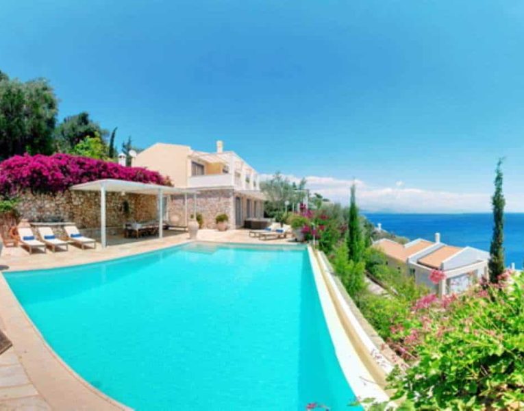 Villa Rhea in Corfu Greece, pool 6, by Olive Villa Rentals