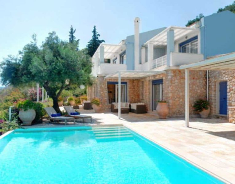 Villa Selene in Corfu Greece, house, by Olive Villa Rentals