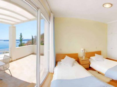 Villa Selene in Corfu Greece, bedroom 4, by Olive Villa Rentals