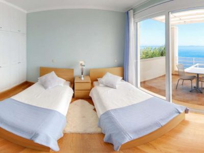 Villa Selene in Corfu Greece, bedroom 5, by Olive Villa Rentals