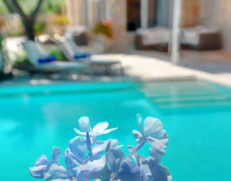 Villa Selene in Corfu Greece, pool 2, by Olive Villa Rentals