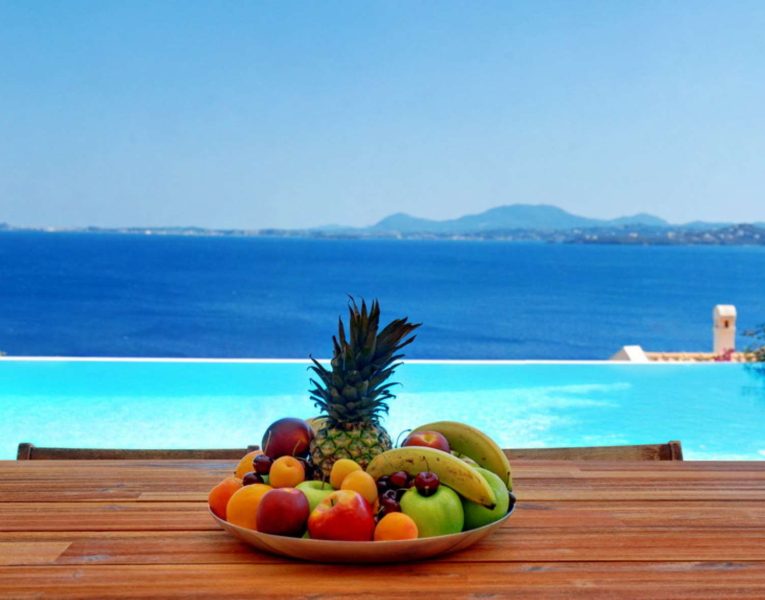 Villa Selene in Corfu Greece, pool 4, by Olive Villa Rentals