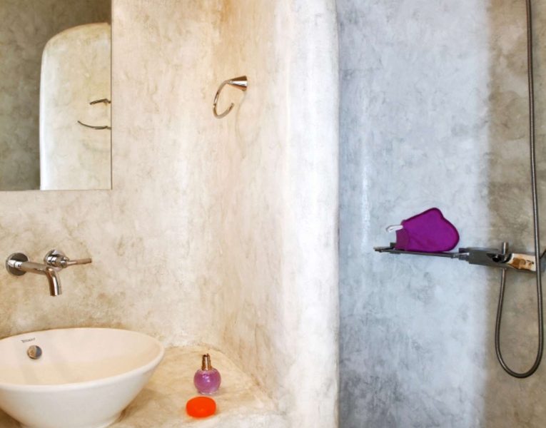 Villa Alistaire in Mykonos Greece, bathroom 6, by Olive Villa Rentals