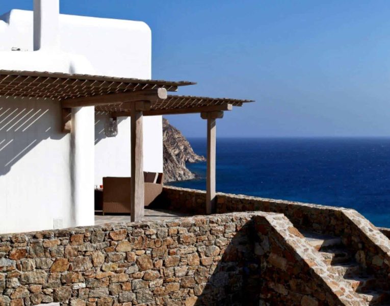 Villa Alistaire in Mykonos Greece, sea view 9, by Olive Villa Rentals
