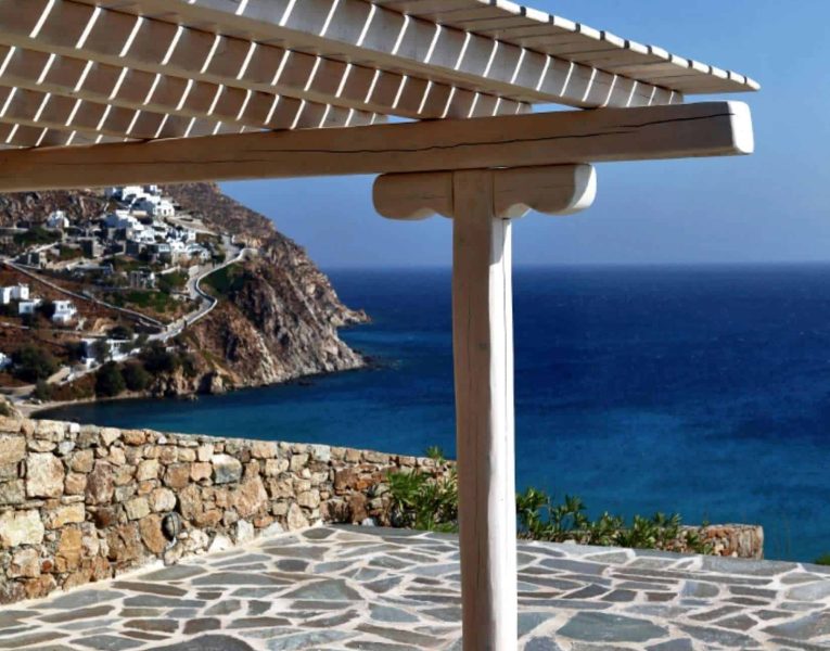 Villa Alistaire in Mykonos Greece, sea view 10, by Olive Villa Rentals