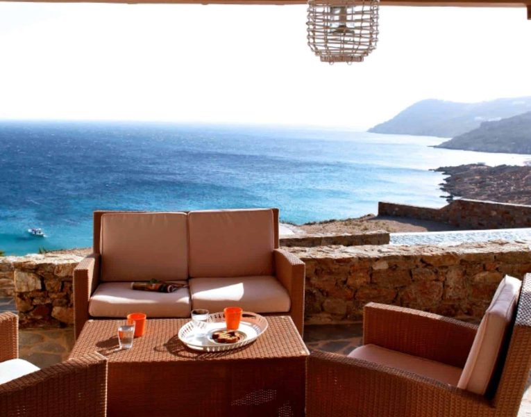 Villa Alistaire in Mykonos Greece, sea view 12, by Olive Villa Rentals