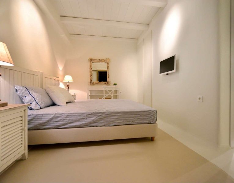 Villa Ambrosia in Mykonos Greece, bedroom 4, by Olive Villa Rentals