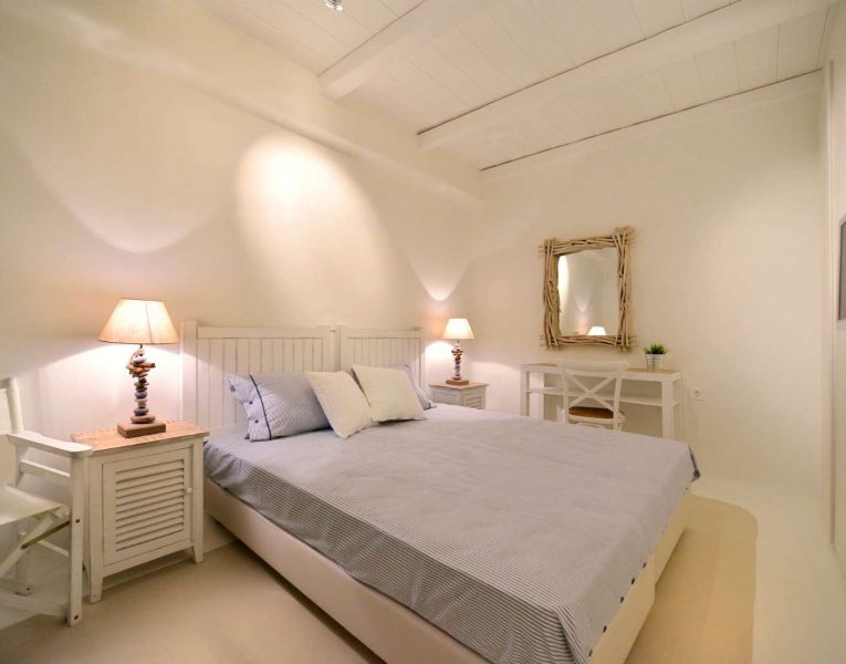 Villa Ambrosia in Mykonos Greece, bedroom 6, by Olive Villa Rentals