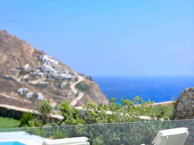Villa Ambrosia in Mykonos Greece, pool 4, by Olive Villa Rentals