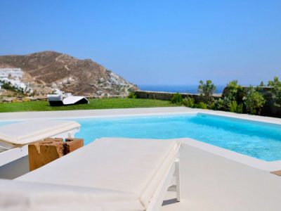 Villa Ambrosia in Mykonos Greece, pool 6, by Olive Villa Rentals
