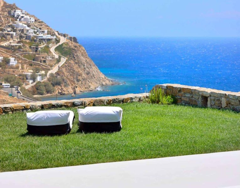 Villa Ambrosia in Mykonos Greece, pool 8, by Olive Villa Rentals