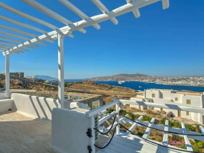 Villa Anemos in Mykonos Greece, sea view 2, by Olive Villa Rentals