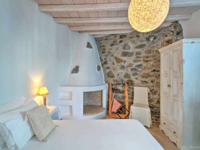 Villa Anemos in Mykonos Greece, bedroom 4, by Olive Villa Rentals