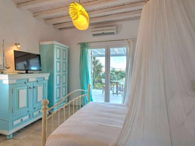 Villa Anemos in Mykonos Greece, bedroom 5, by Olive Villa Rentals