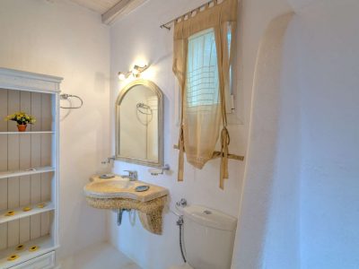 Villa Anemos in Mykonos Greece, bathroom 6, by Olive Villa Rentals