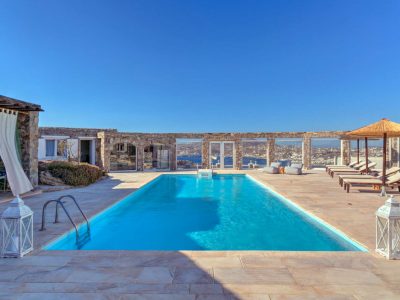 Villa Anemos in Mykonos Greece, pool 2, by Olive Villa Rentals