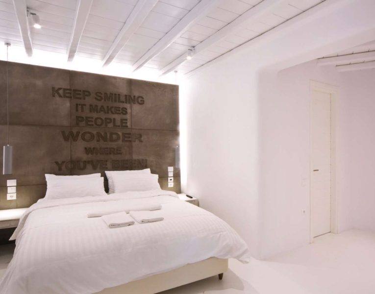 Villa Ariadne in Mykonos Greece, bedroom 8, by Olive Villa Rentals